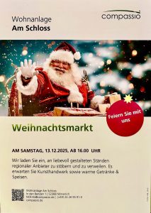 Weihnachtsmarkt Wohnanlage am Schloss